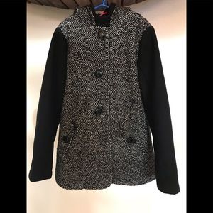 MICHAEL MICHAEL KORS Girls Coat Jacket 7/8 Black. Worn once like new!